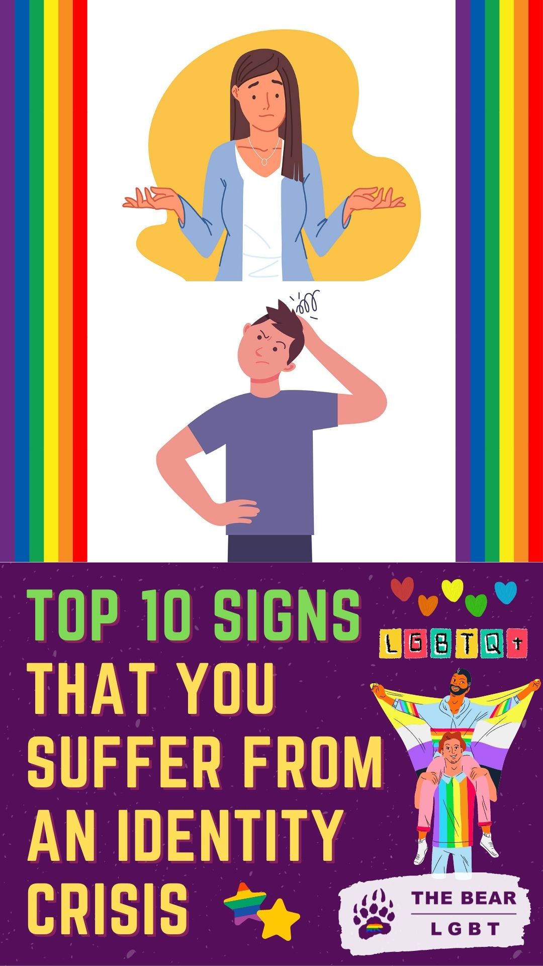 Top 10 Signs that You Suffer from An Identity Crisis